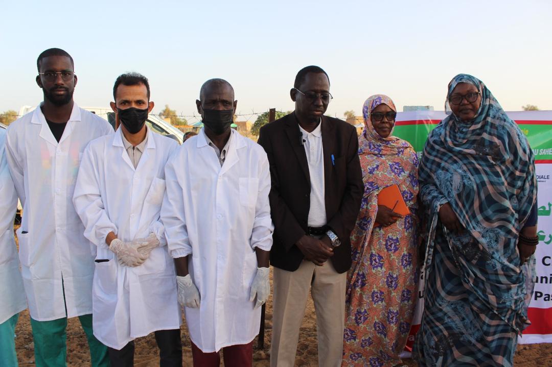 قافلة بيطرية من مشروع PRAPS-2 لدعم النساء والشباب الرعويين في ولايتي لبراكنه وترارزه