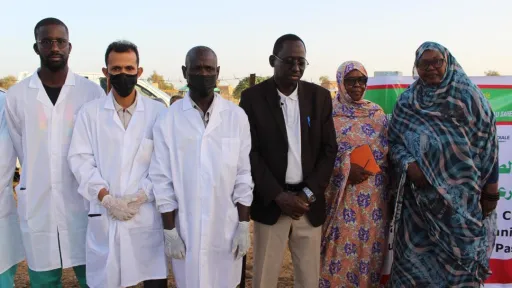 قافلة بيطرية من مشروع PRAPS-2 لدعم النساء والشباب الرعويين في ولايتي لبراكنه وترارزه