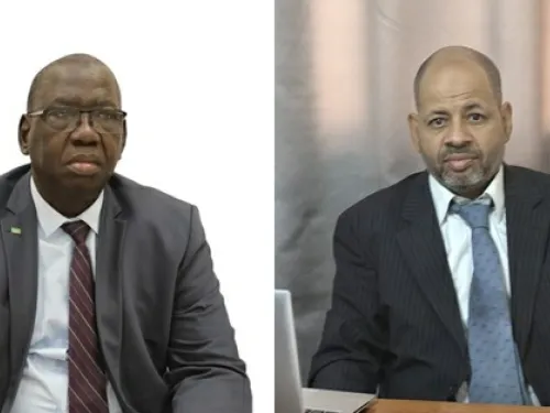 تبادل المهام بين المنسق الوطني السابق والمنسق الوطني الجديد بالنيابة لمشروع PRAPS-2 &ndash; موريتانيا